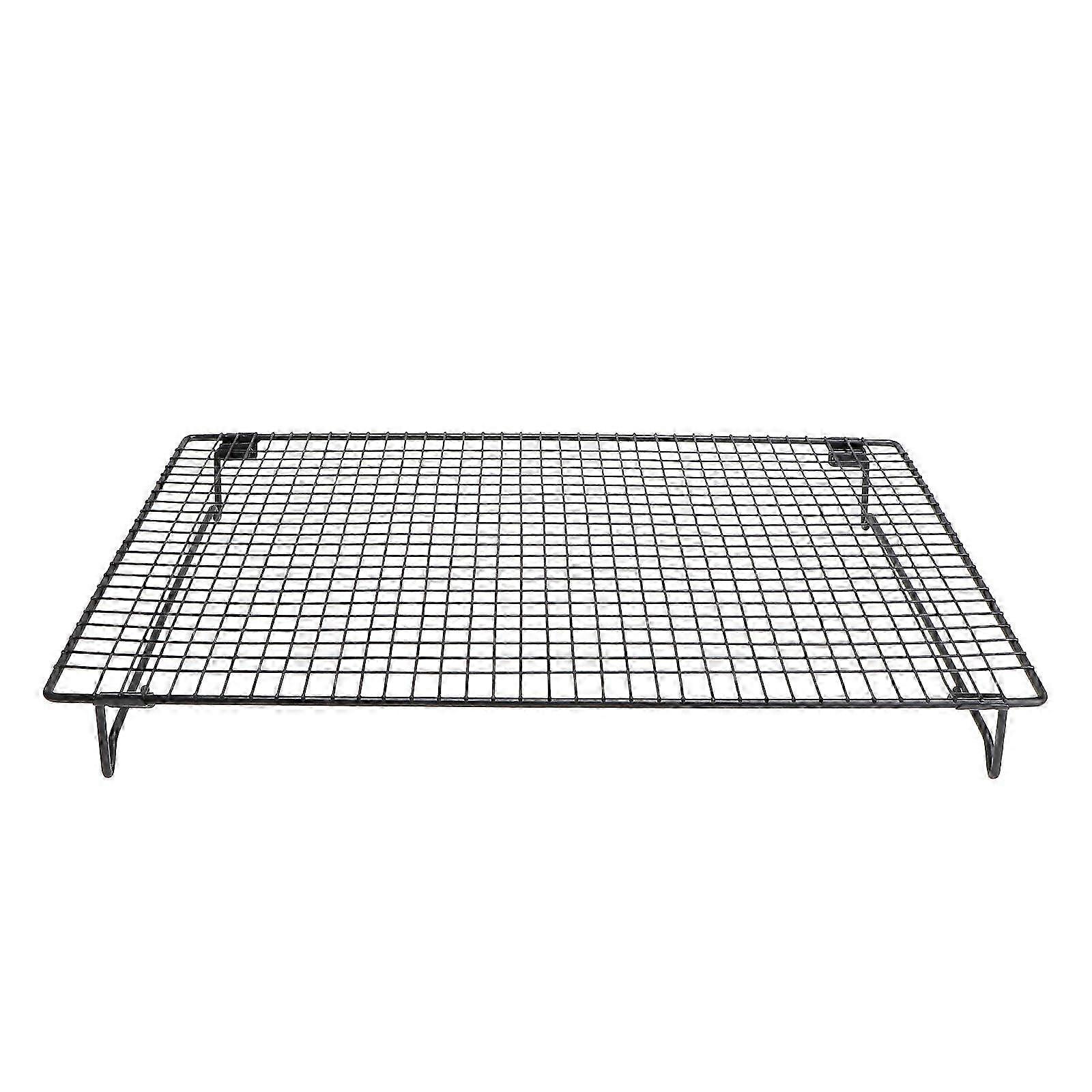 1Pc Baking Cake Cooling Rack Dessert Bread Drying Rack Cookies Rack Black