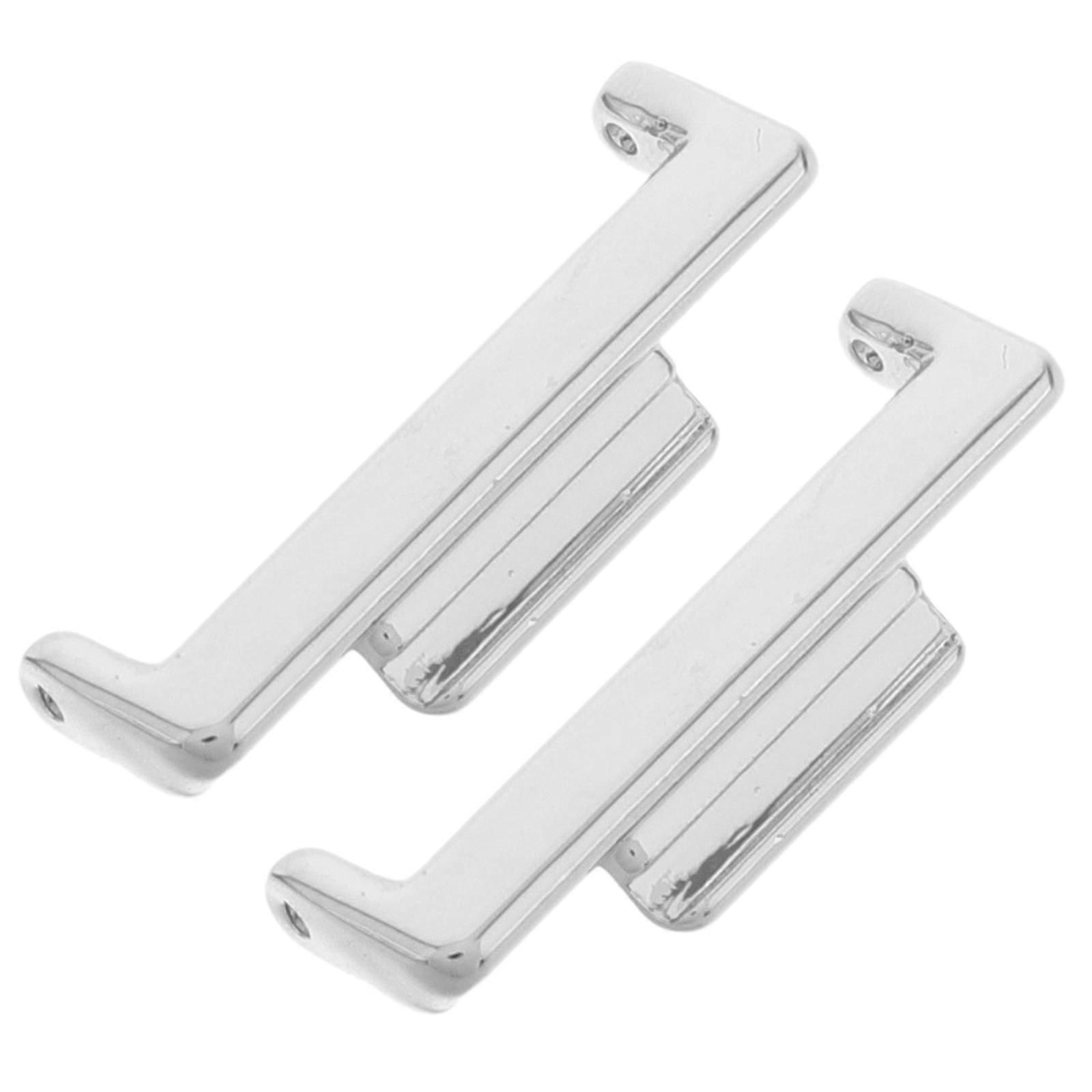 Watch Strap Connector Metal Adapter for Repair 2Pcs Durable