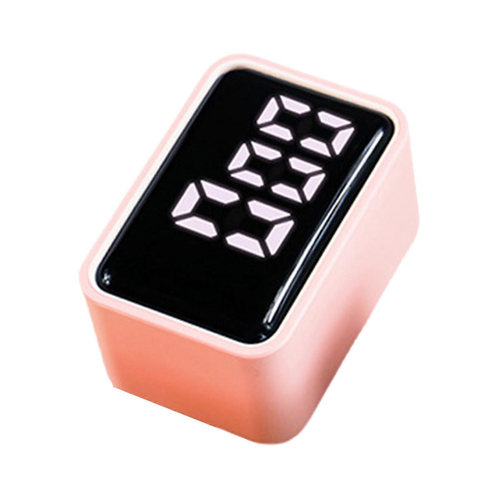 Digital Kitchen Timer with LED Large Display with 2 Brightness Countdown Count Up Timer for Cooking Classroom Home  Pink