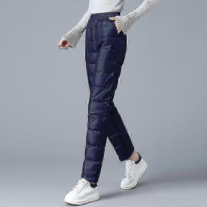 Thermische Oversize-Sweatpants für Damen mit elastischem Bund