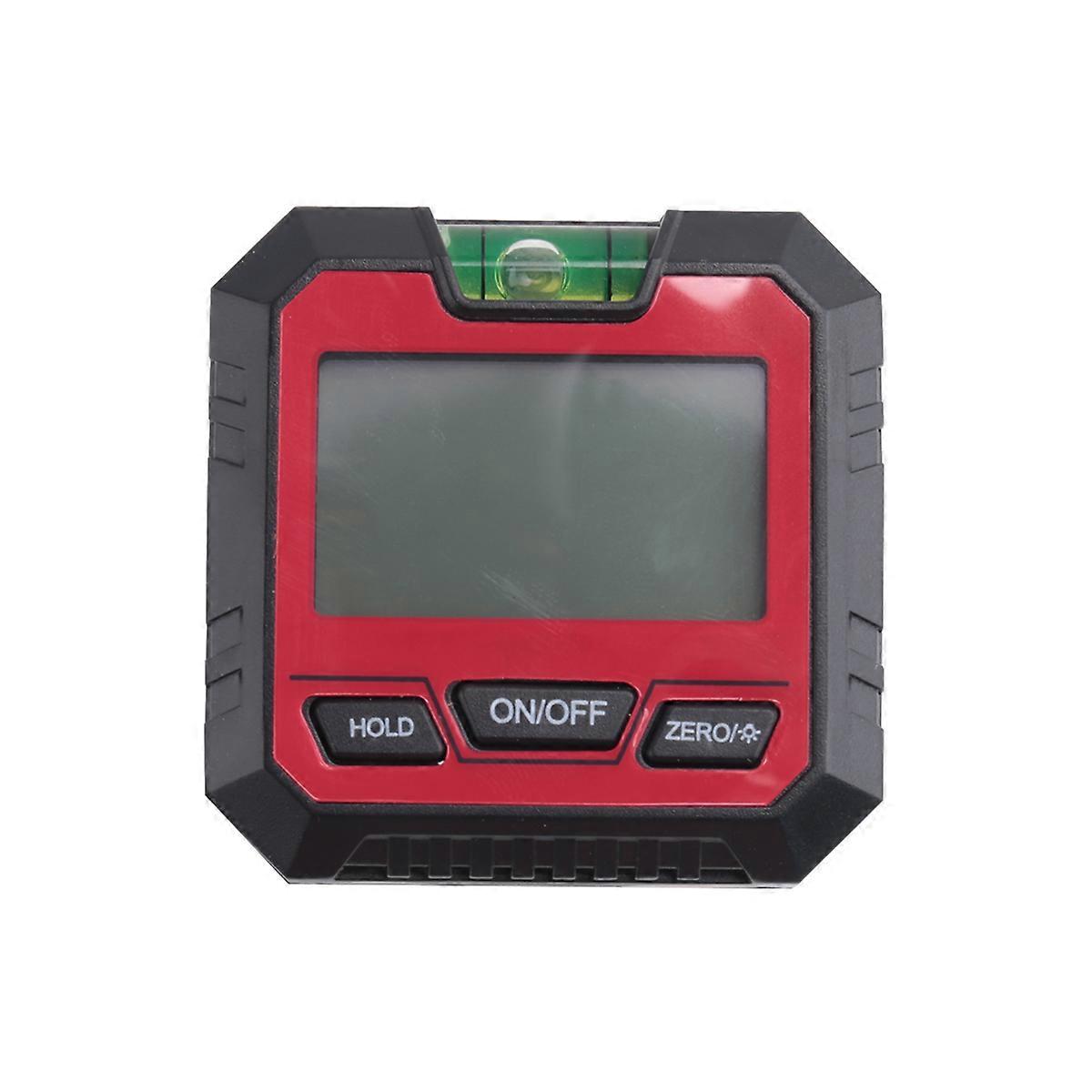 Precision Digital Inclinometer Electron Goniometers Magnetic-Red