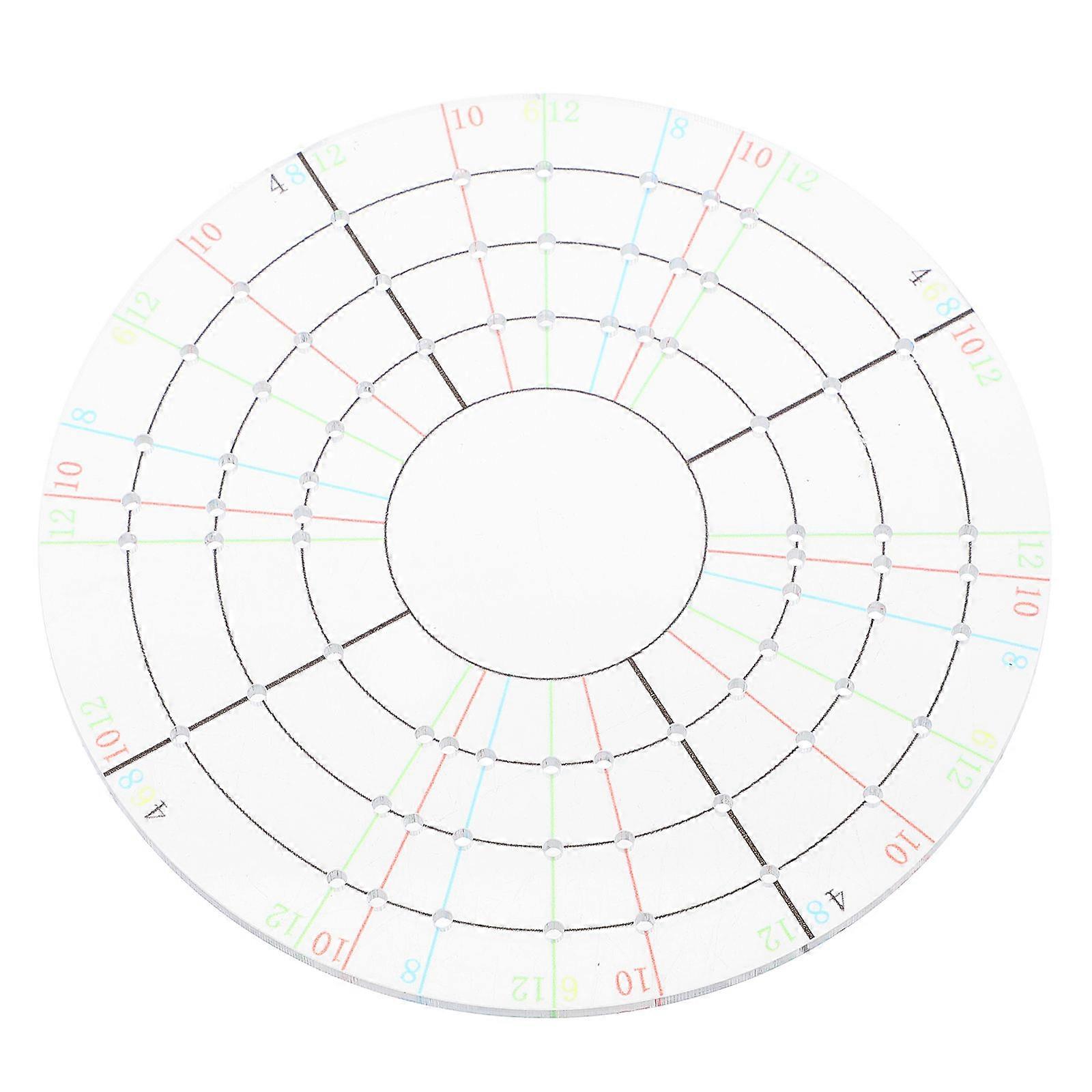 Pottery Trimming Spinners Acrylic Clay Divider Tool for