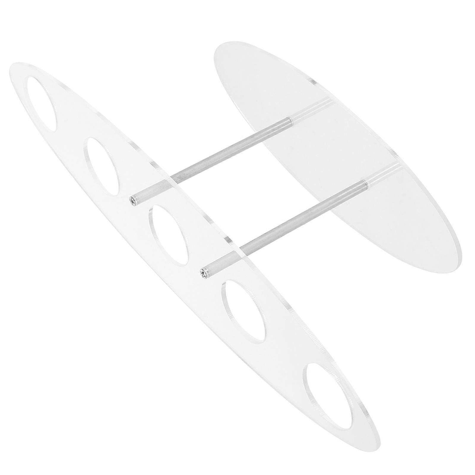 Ice Cream Cone Holder Acrylic Stand Rack for 5Pcs Cone Display