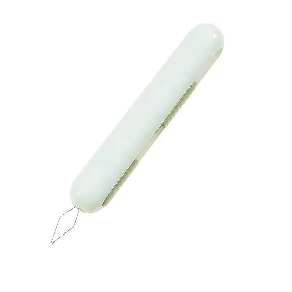 2-in-1 Improved Sewing Needle Threader & Seam Ripper - Dual-Function Tool compatible with Easy Threading and Stitch Removal