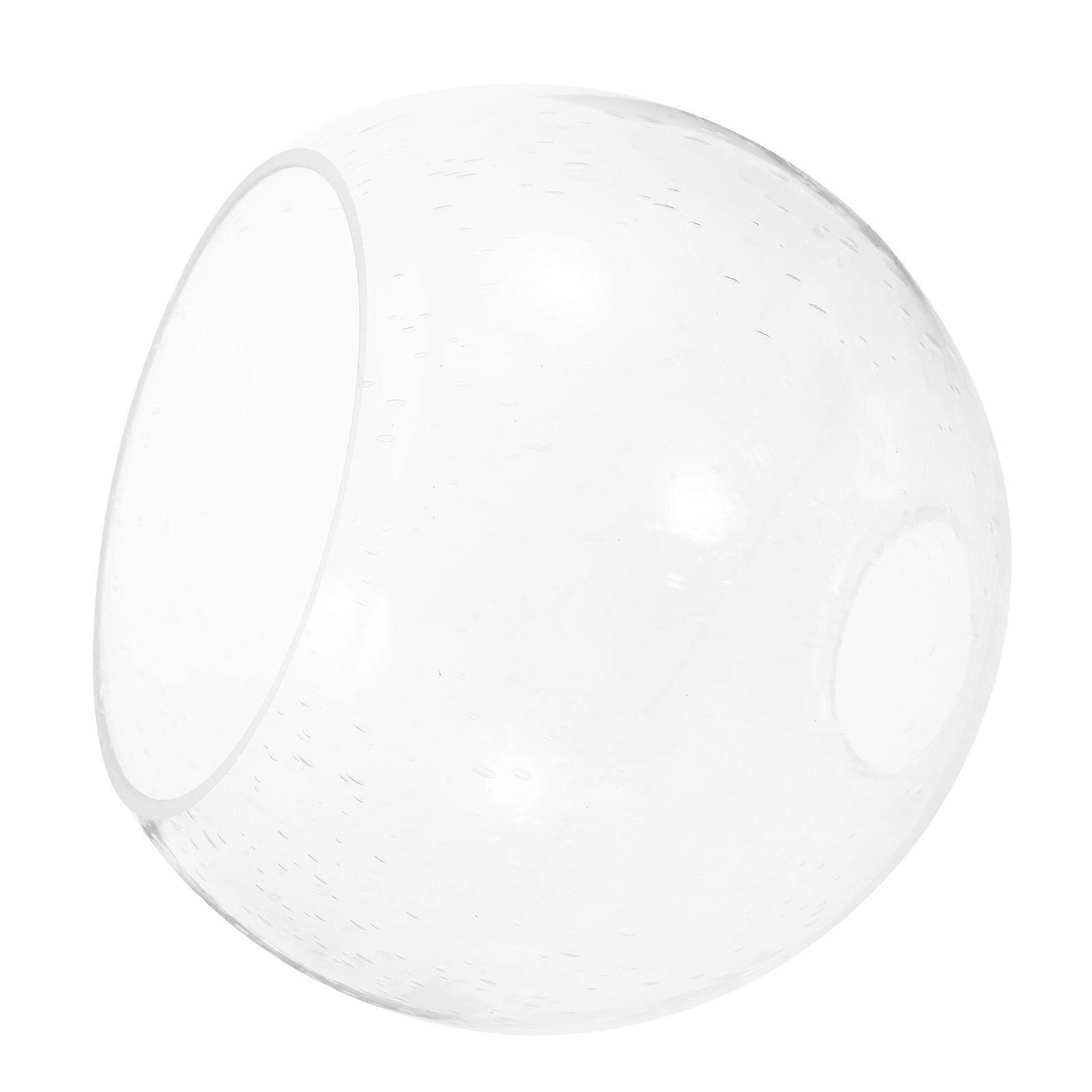 Glass Lampshade for Ceiling Lamp Replacement 2Pcs Transparent Globe Cover