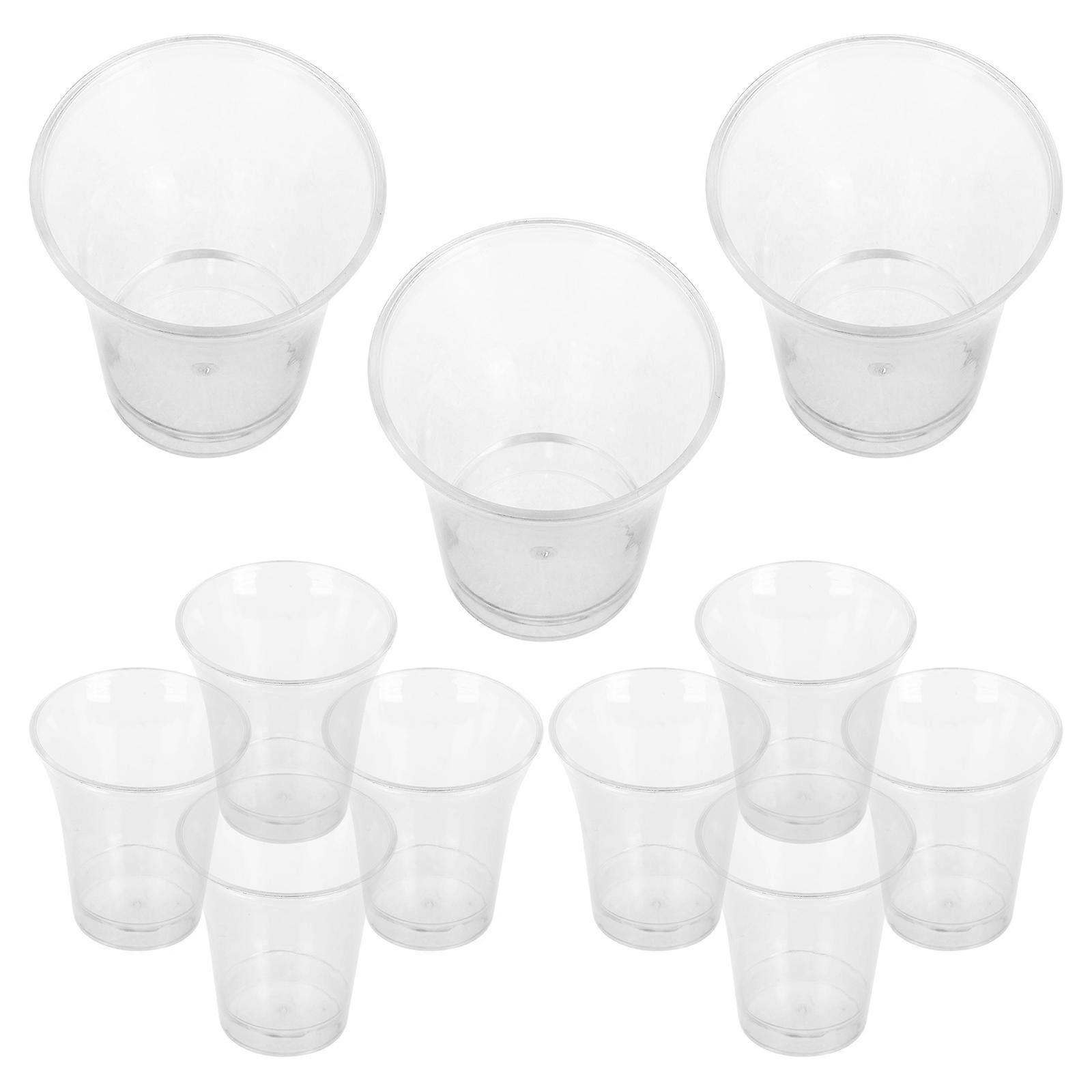 Clear Plastic Communion Cups for Church Services Durable and Versatile 200pcs