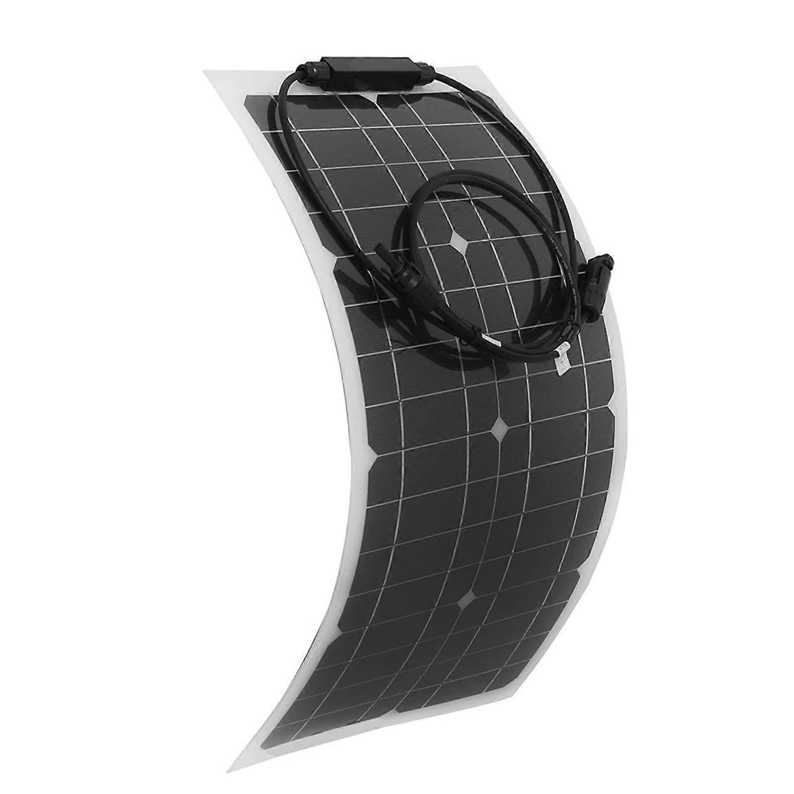 100W Portable Solar Panel  Efficiency 23% Conversion for RV Boat Camping and Travel