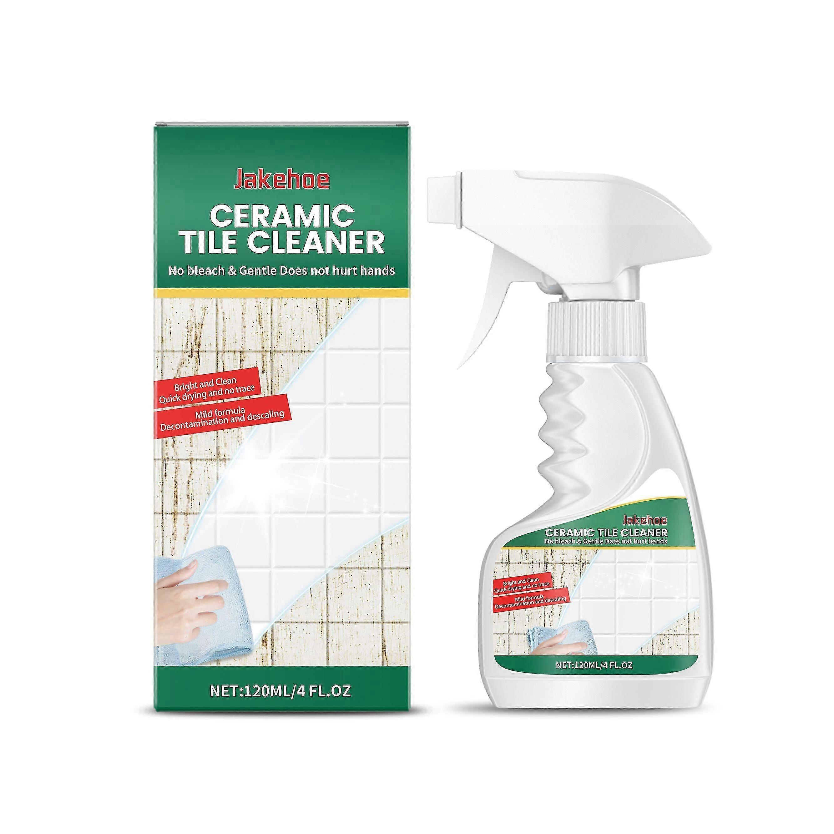 Powerful Tile & Countertop Cleaner - Easy Spray, Deep Stain Removal, Brightens Surfaces