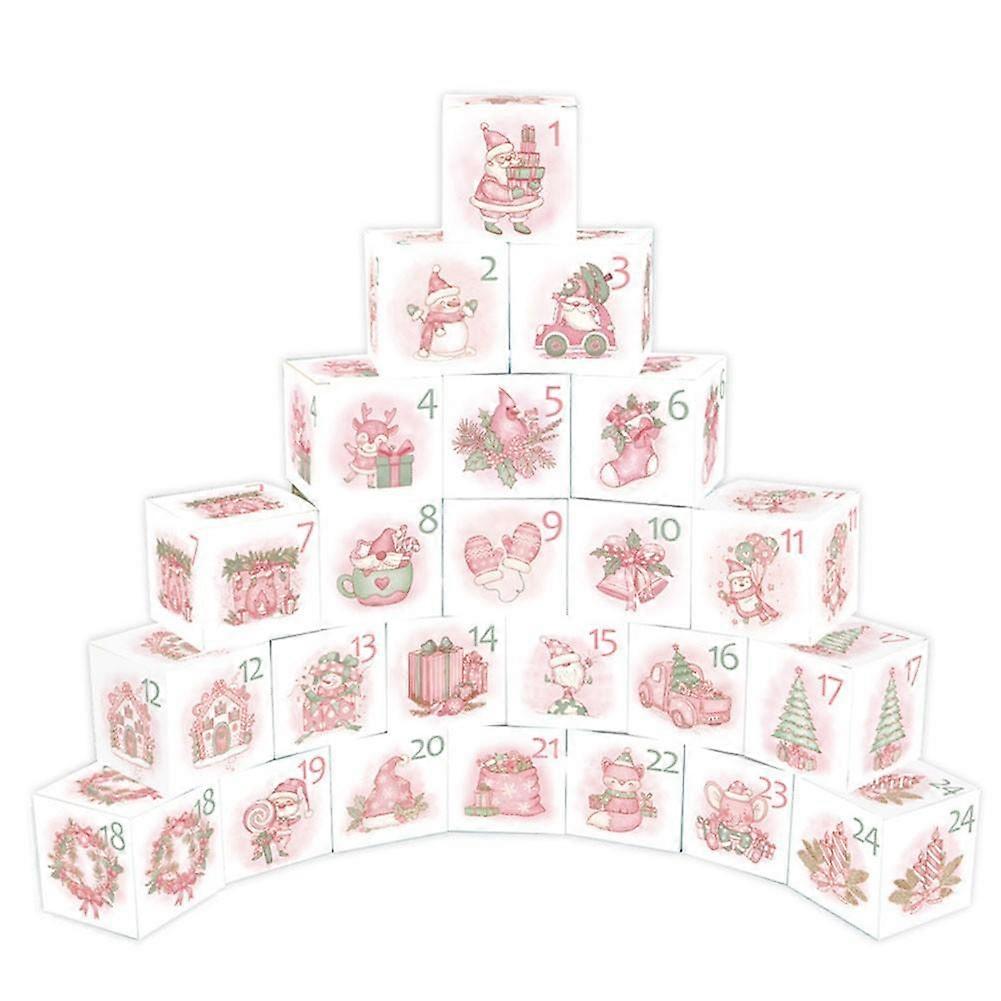 Christmas-themed Patterns Advent Calendar Christmas Boxes