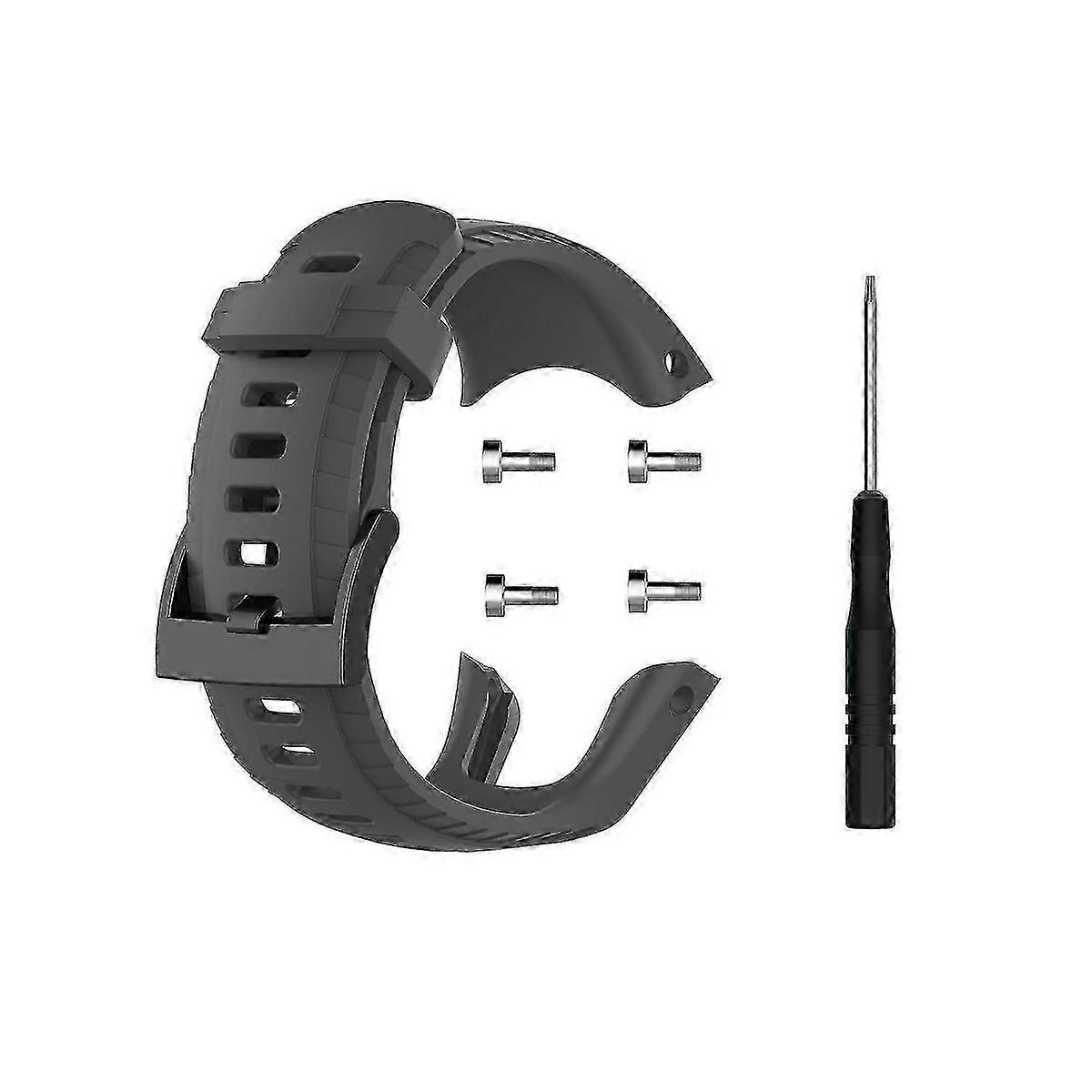 Replacement strap for Suunto 5 - flexible silicone watch band