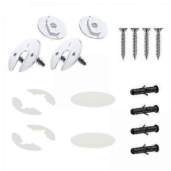 2025 2 Wall Mount Tablet Bracket Laptop Back Storage Bracket for