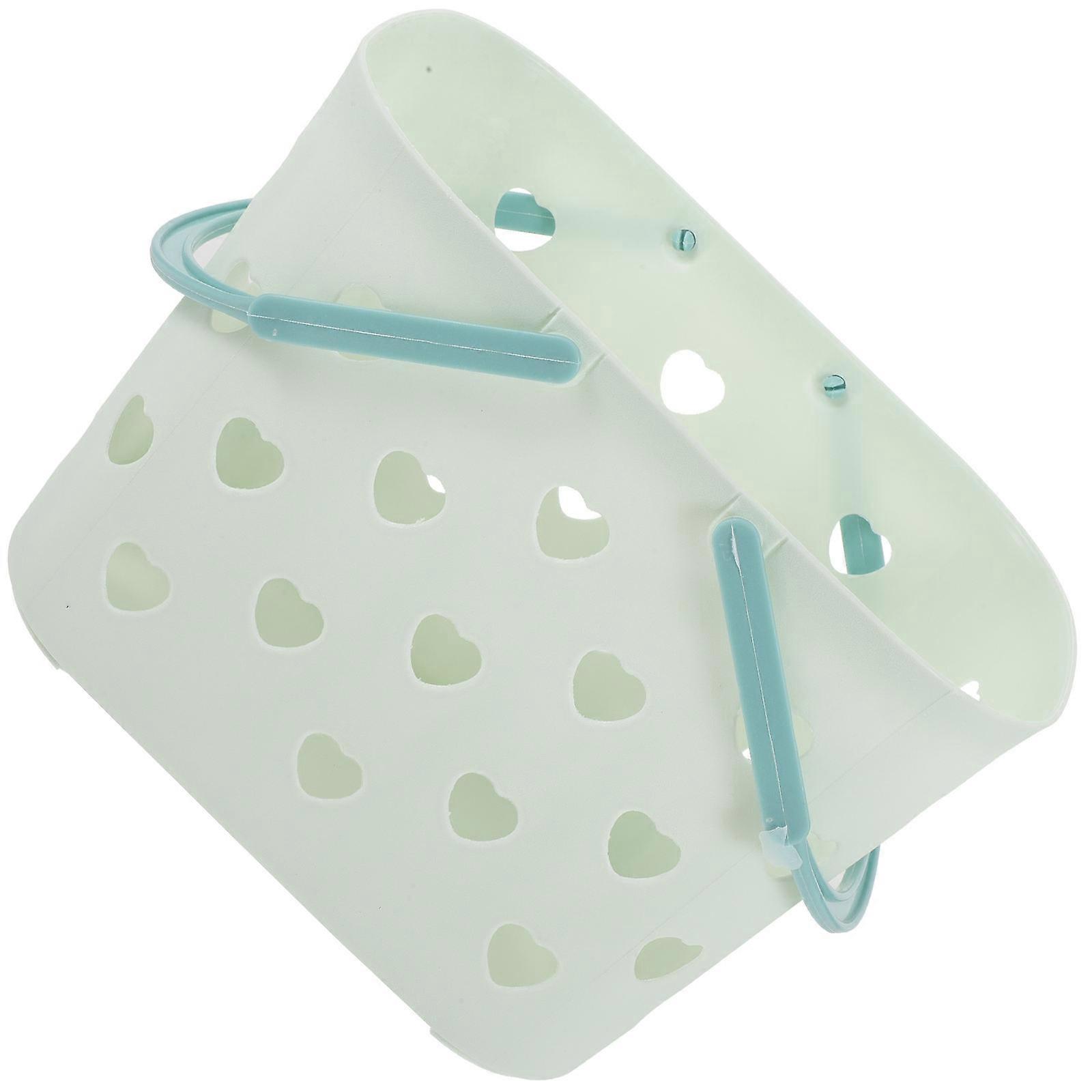 Plastic Hand Basket Bathroom Tote for Organizing Items 1 Piece