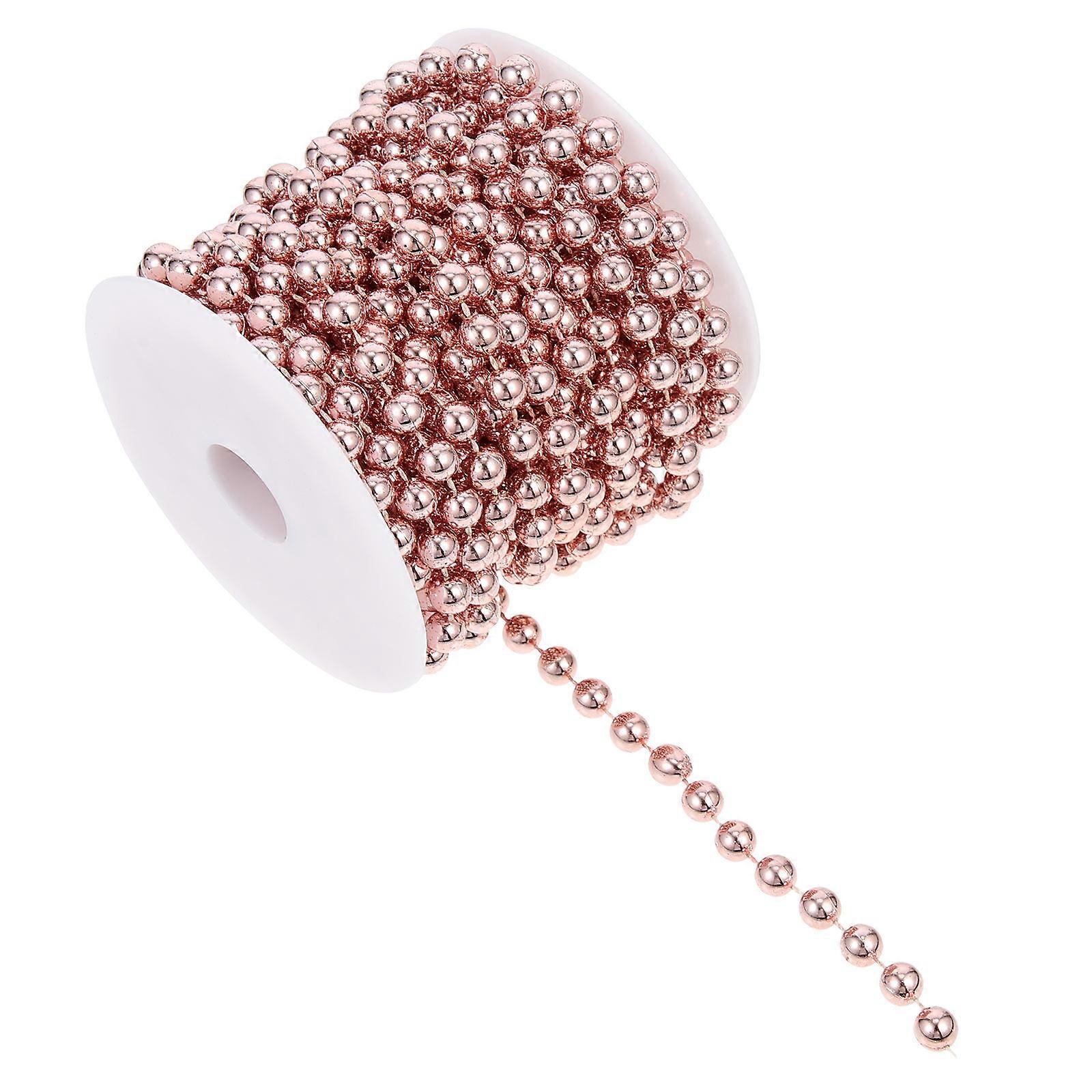 Pearl Beads Door Bead Pendant Decorative Bead String for Decor 5 Rolls