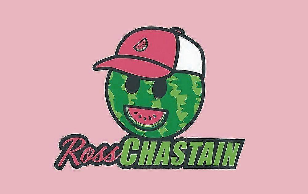 Ross Chastain rosa NASCAR-flagg
