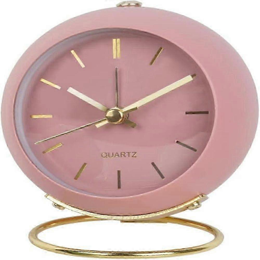 Retro Silent Alarm Clock with Luminous Pointer 26-27s