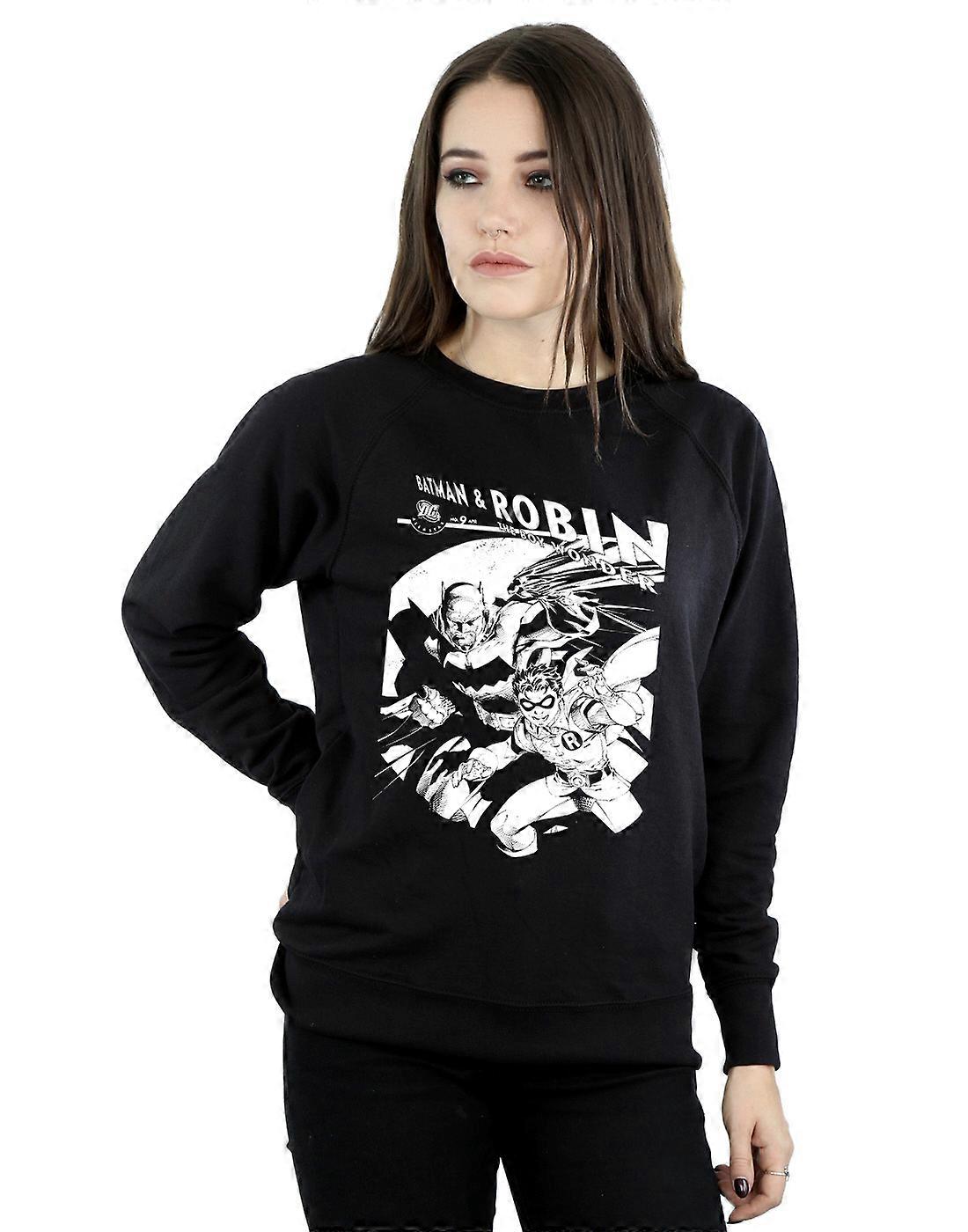 DC Comics Women's Batman And Boy Wonder Sweatshirt