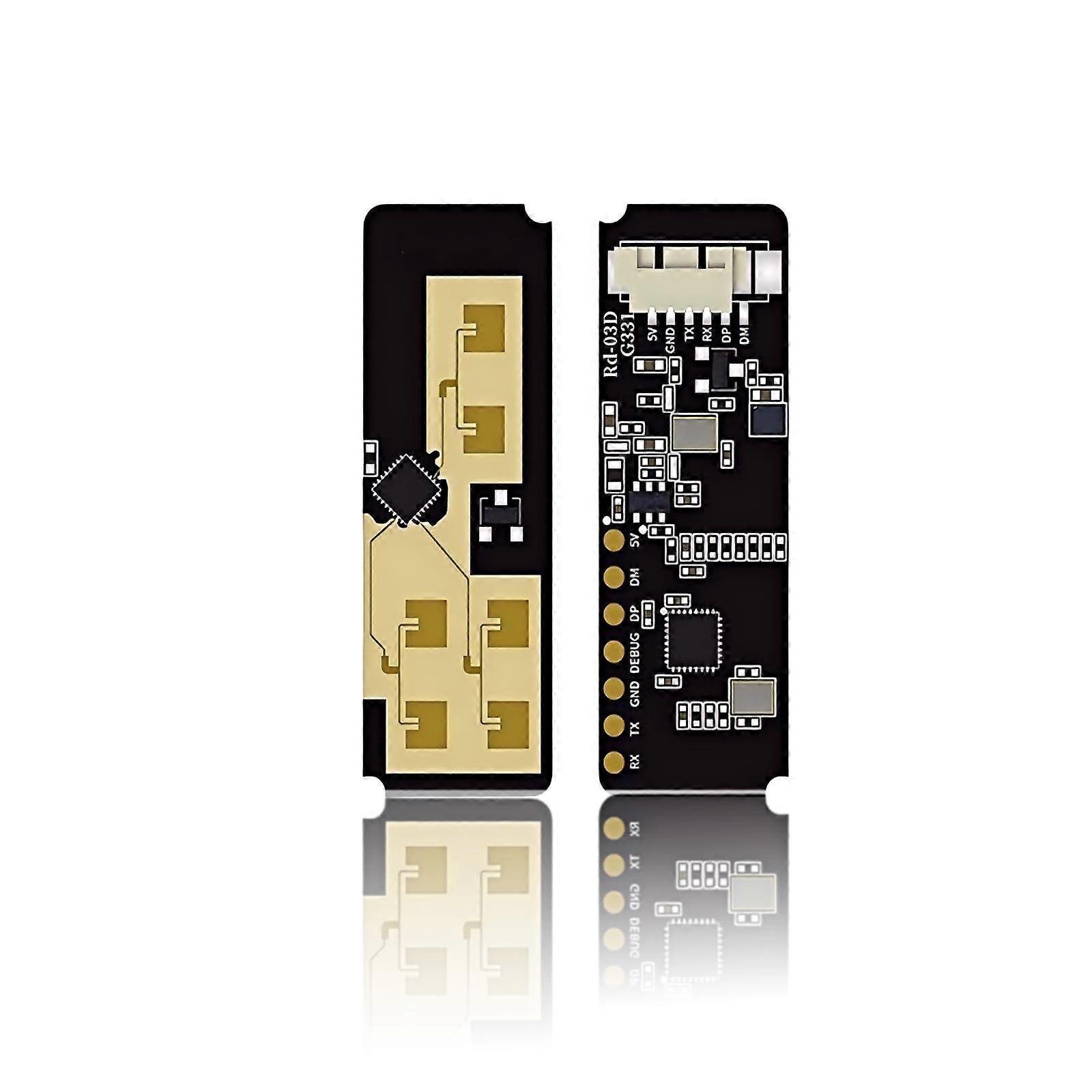 Rd03D 24GHz mmWave Human Motion Sensor Radar Module with MultiTarget Tracking and 8m Range