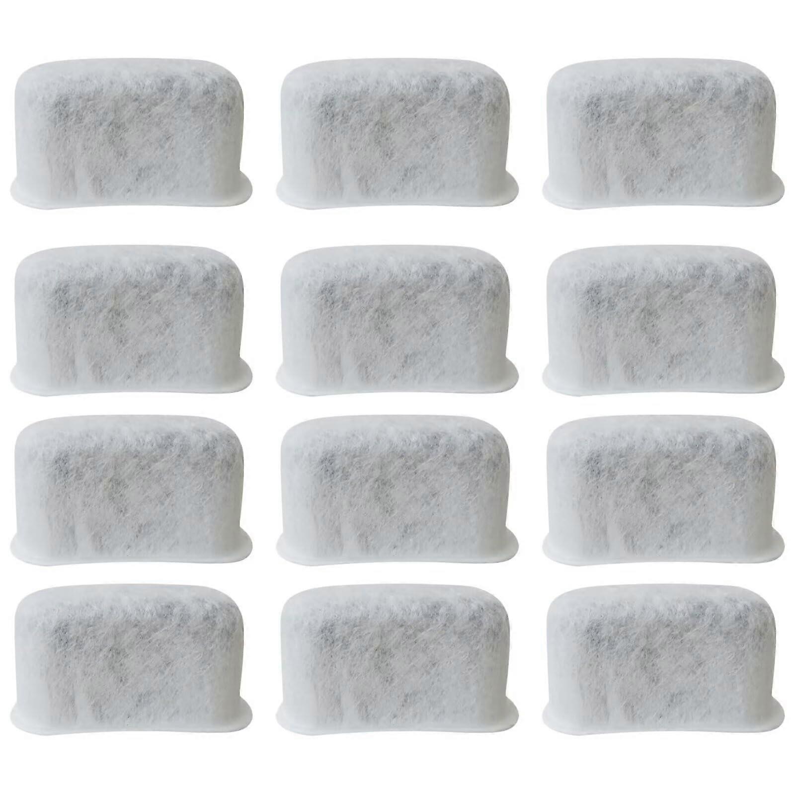 12 Pack Coffee Maker Water Filter Pods, Activated Charcoal Replacement Cartridges Compatible with 14Cup Drew Barrymore Drip Machine Ref:8621