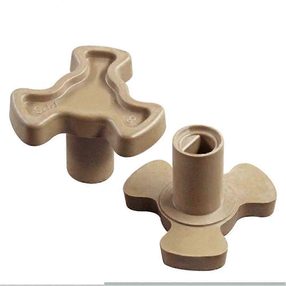 Microwave Turntable Coupler Set of 2  Temp Resistant Universal Replacement