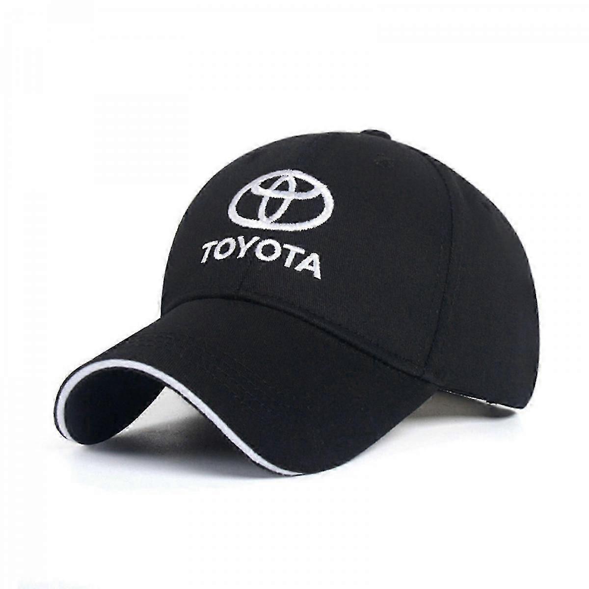 Toyota Logo Embroidered Cap - Black, Comfortable & Versatile