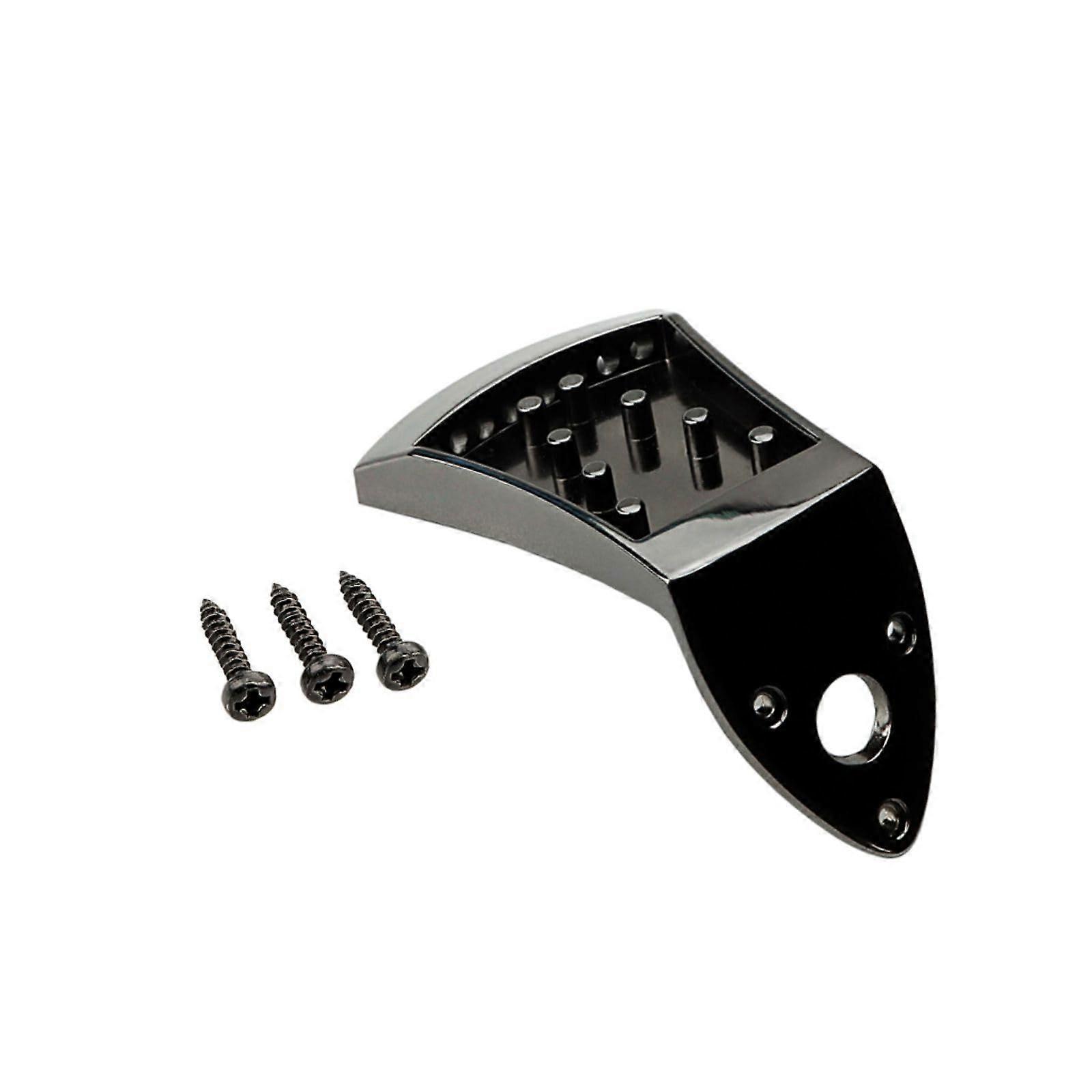 Mandolin Tailpiece for 8 String Arched  Mandolin, Durable Metal Build, Easy Installation