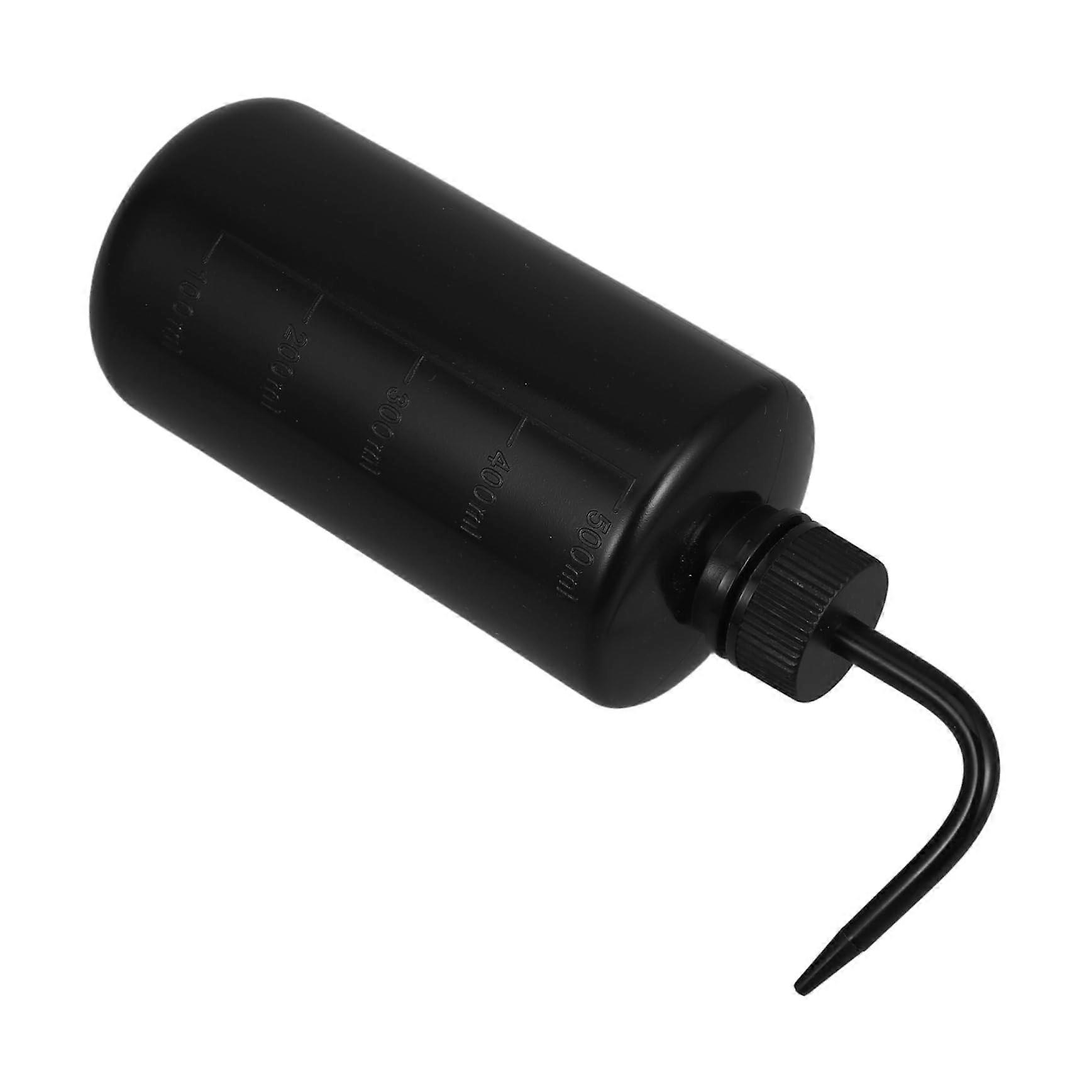 2pcs Plastic Squeeze Bottle with Curved Nozzle for Precise Watering Plants and Cleaning Tasks