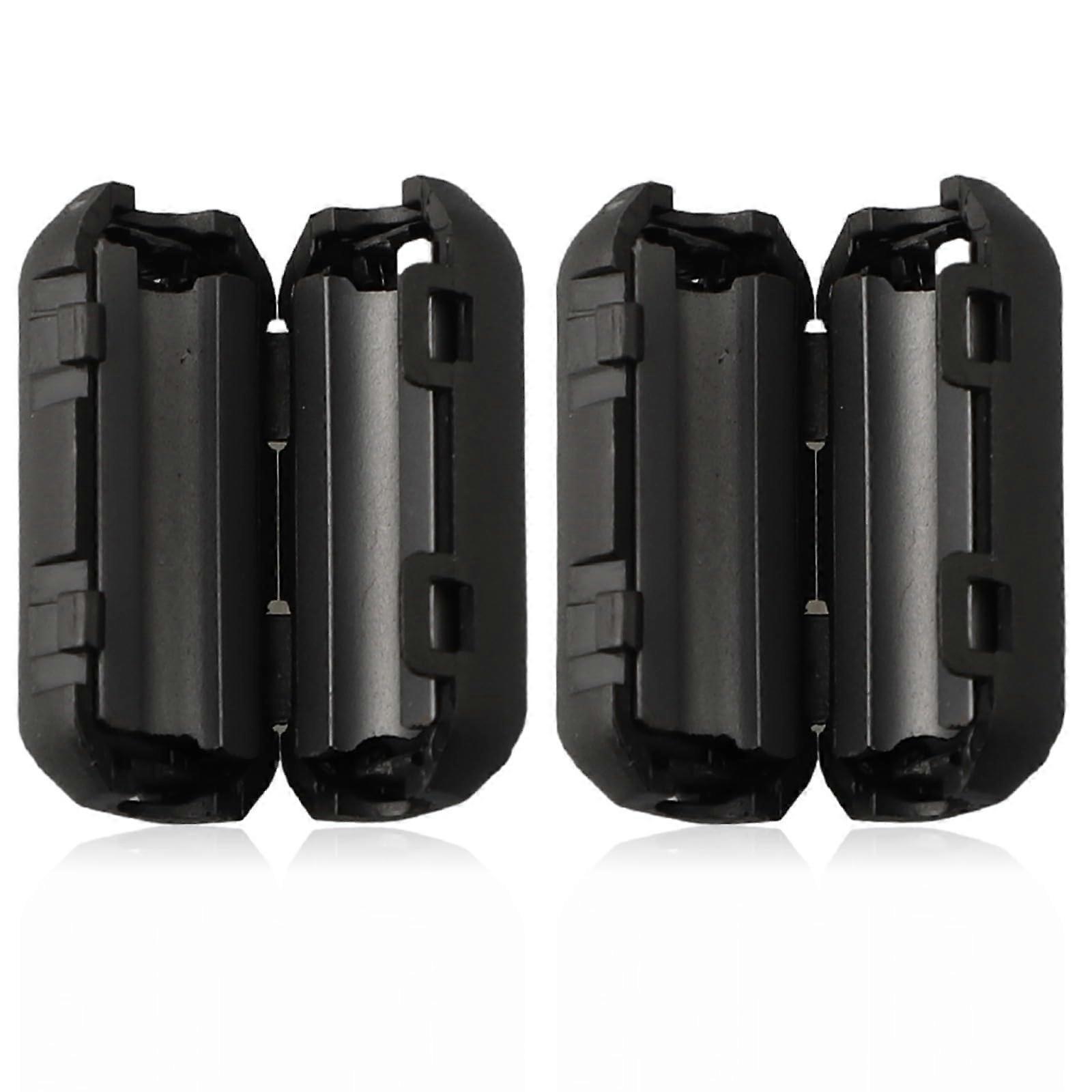 5mm Ferrite Core Noise Suppressor EMI RFI Filter Clip for USB and Audio Cables, 5pcs