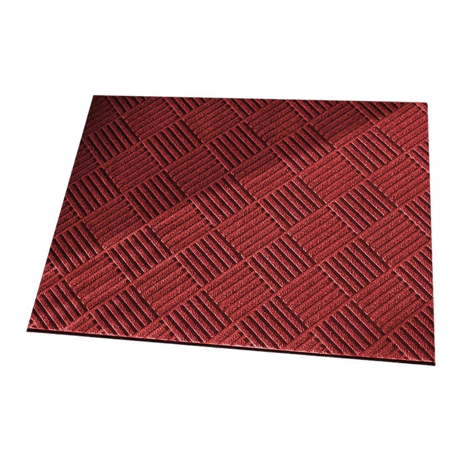 TPE Rhombus Texture Floor Mat - Quick Absorbent Quick-Drying Dirt-trapping