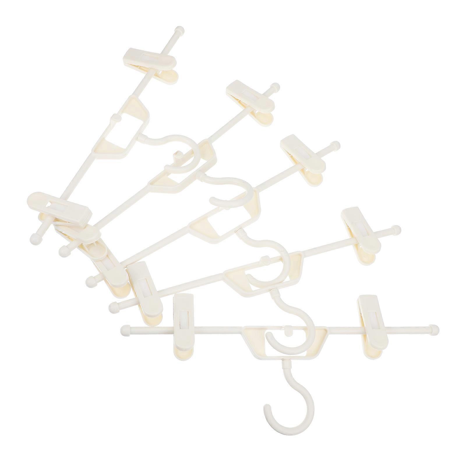 Clothes Hanger Pants Drying Rack Practical Design Wide Range Of Uses Adjustable 5Pack
