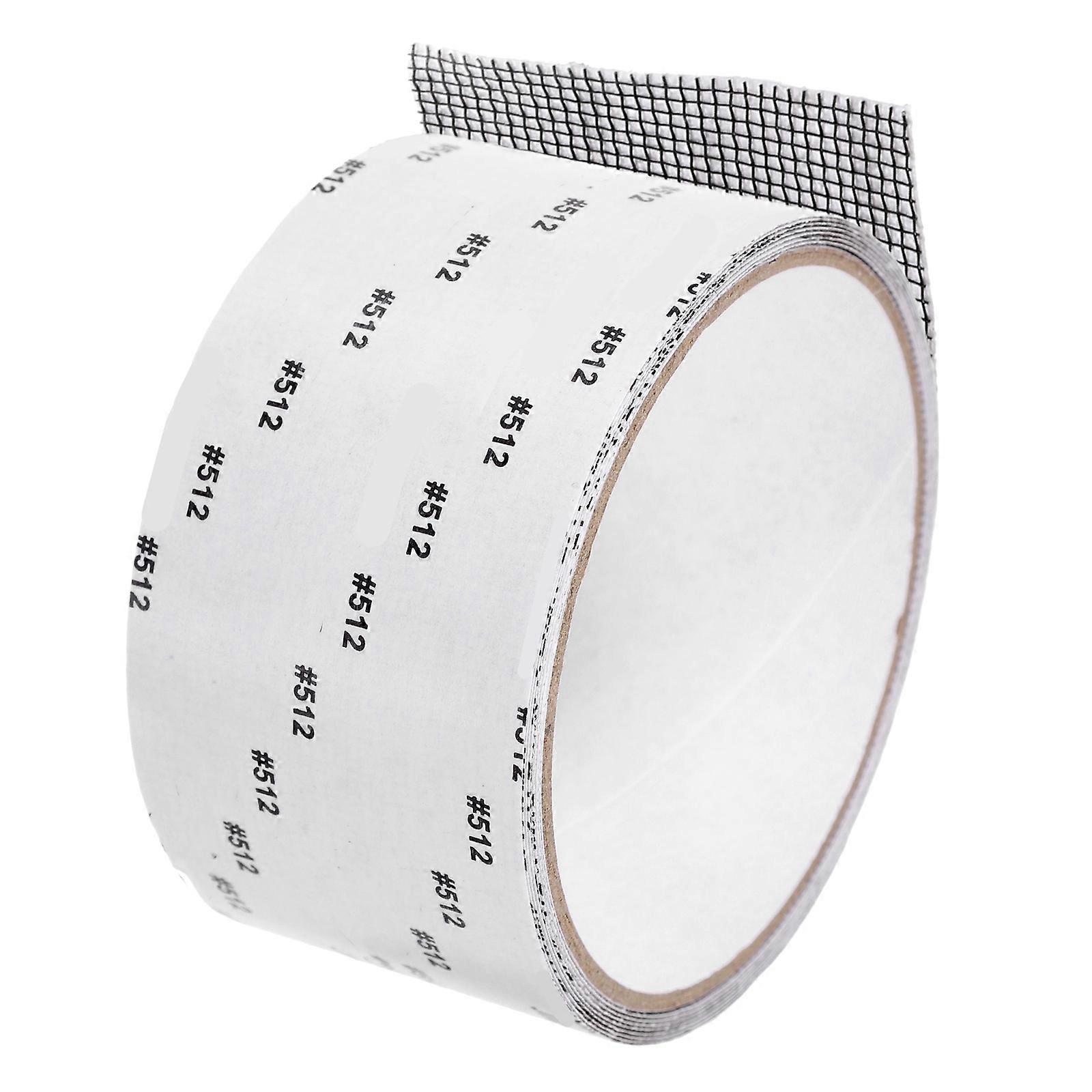 Window Screen Mesh Tape Vinyl Adhesive Hole Repair Interior Use 5 Rolls