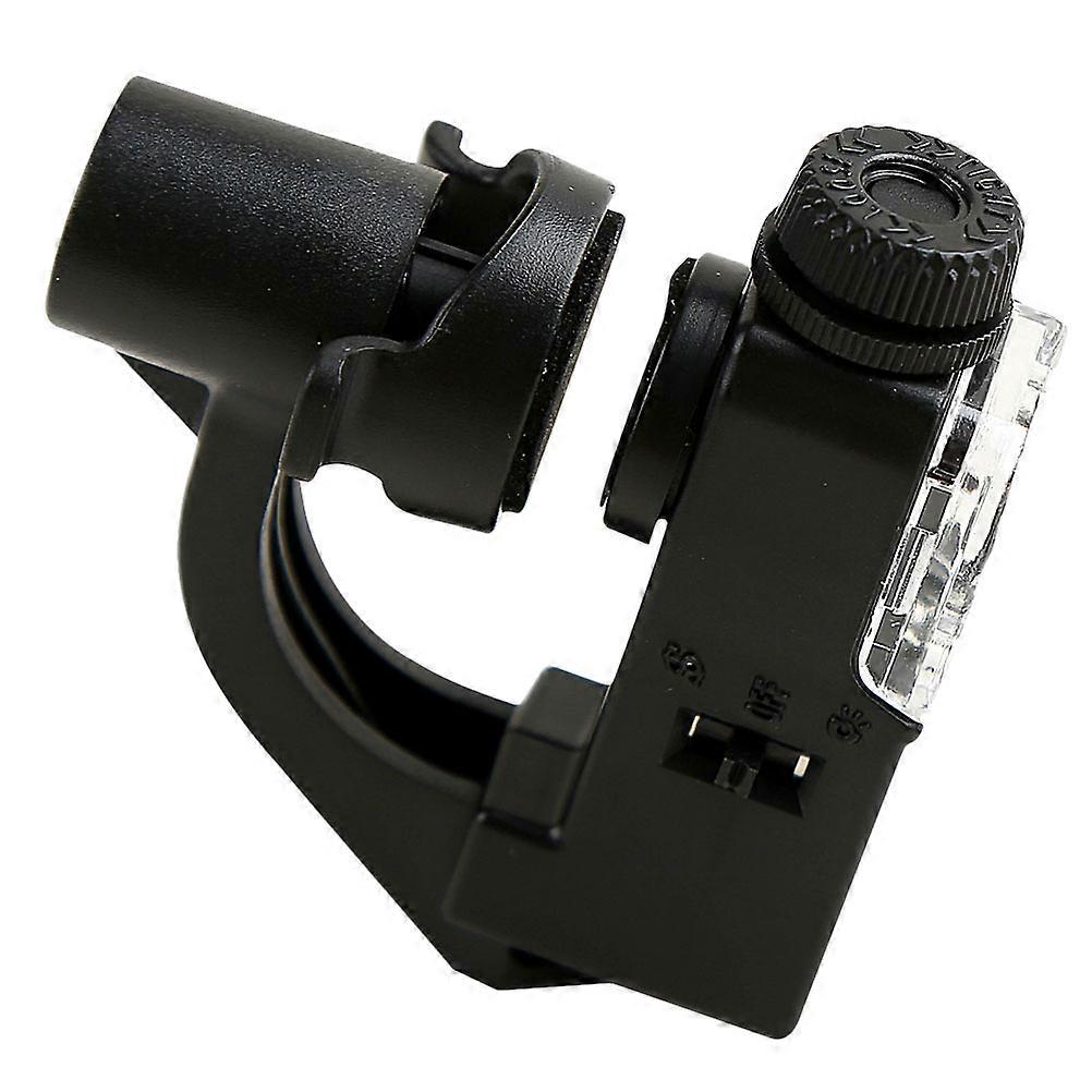 Mobile Phone Microscope 90X Microscope for Magnifying Use Black