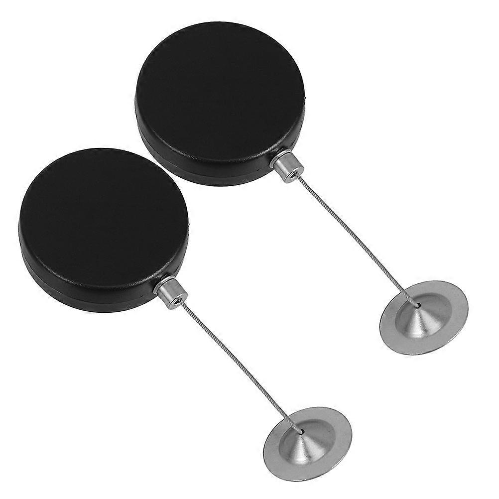 Retractable Steel Cable Lock for Remote Controller with 2Pcs Security Wire Rope