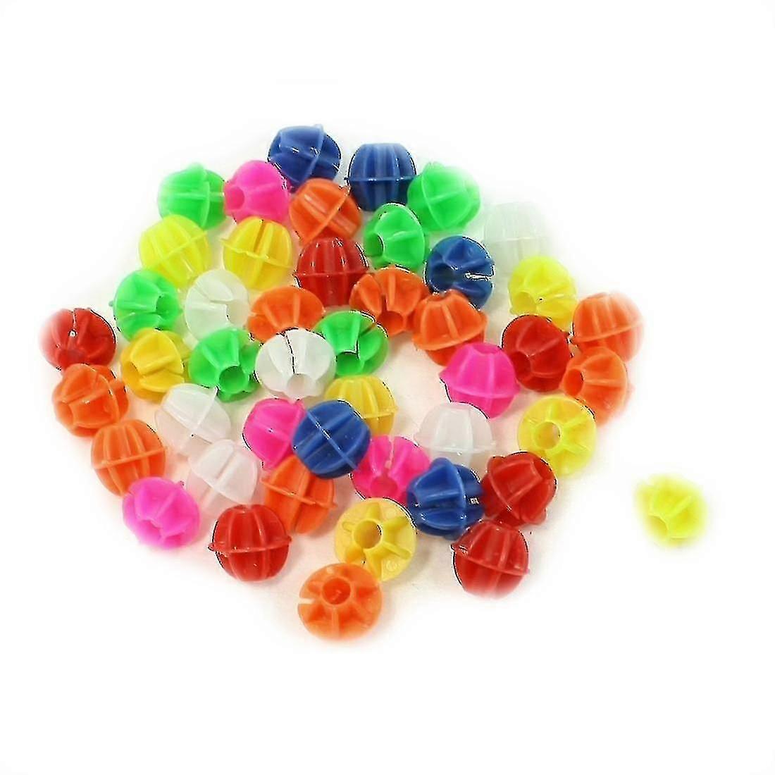 Bicycle Spoke Beads Multicolour Approx. 72 Pack