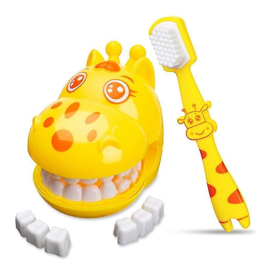 Giraffe Teeth Model for Toddler Teeth Brushing Teaching Aid