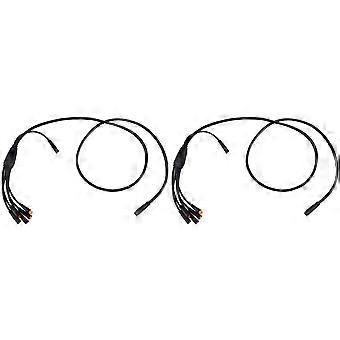 2X 1T6 Waterproof Cable 9 Pins for Julet Ebike Extension Cable Electric Bicycle Connectors for Throttle, Brake, Display