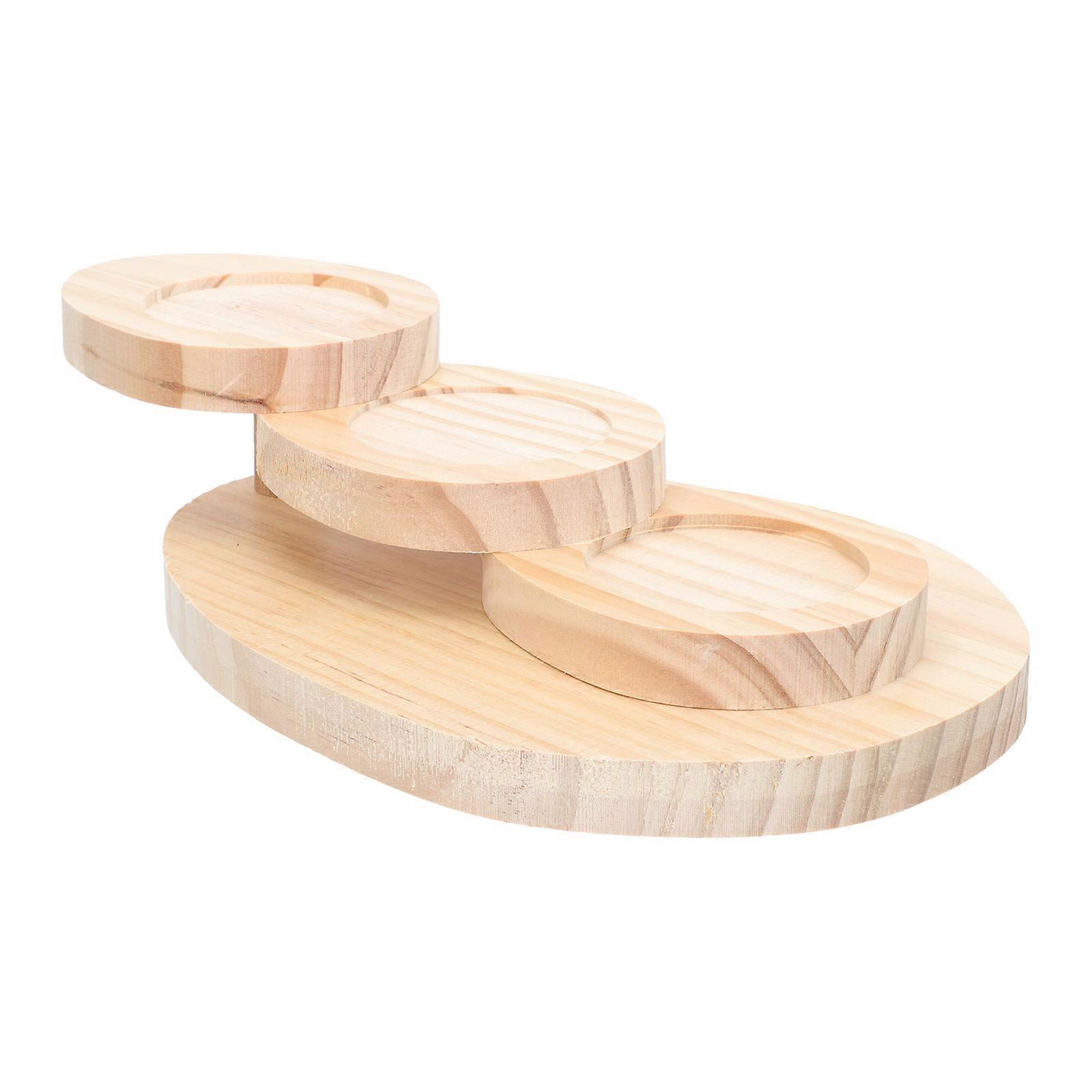 Wooden Multi-Layer Cake Stand Cake Holder for Wedding