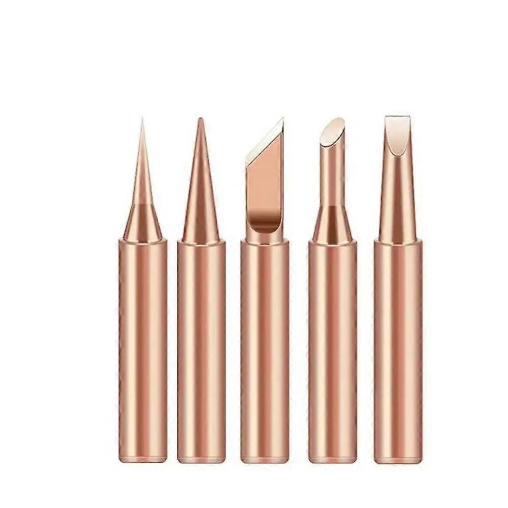 Soldering Iron Copper Tip Set - 900m (5pcs)