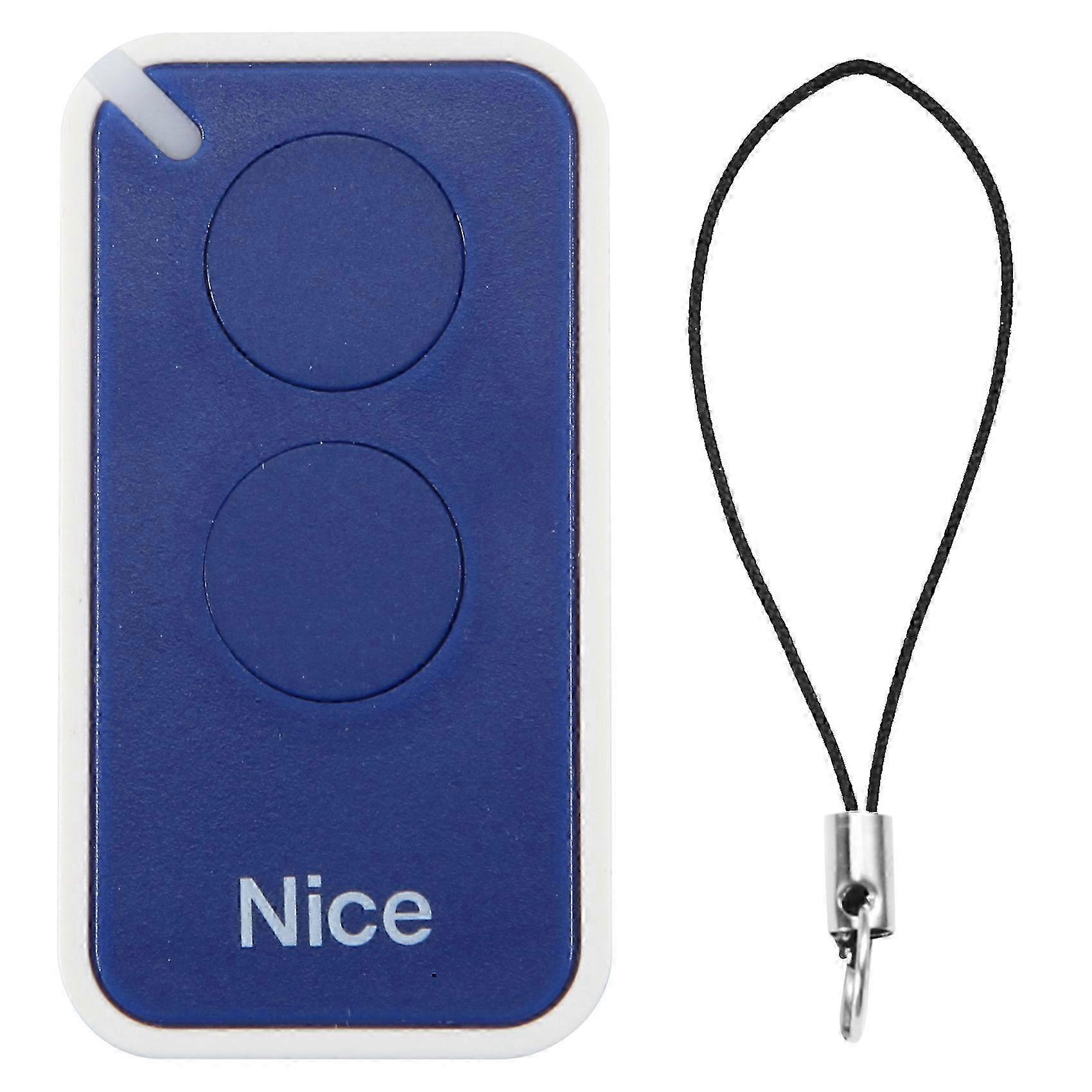 compatible with NICE Universal Garage Remote Control 433.92MHz 2-Channel Rolling Code D