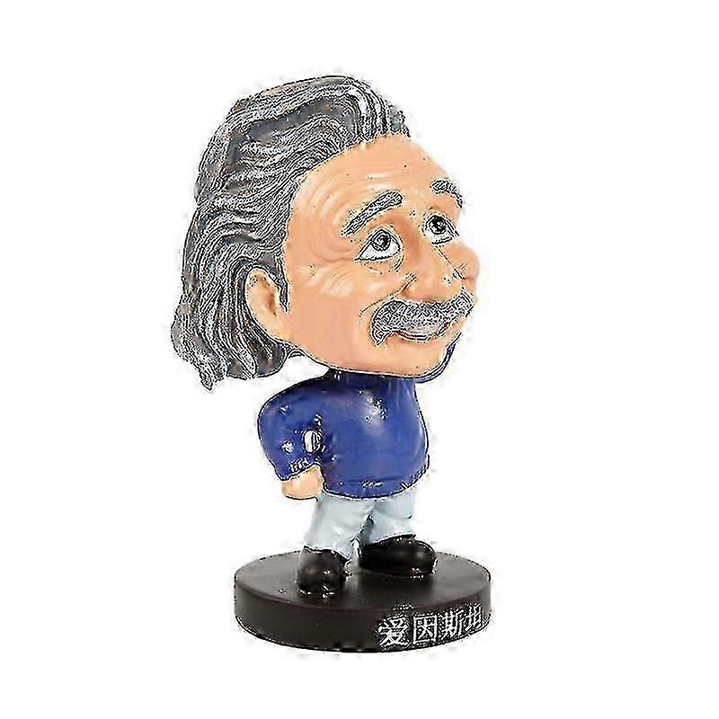 2025 Einstein Resin Wackelkopf Figur
