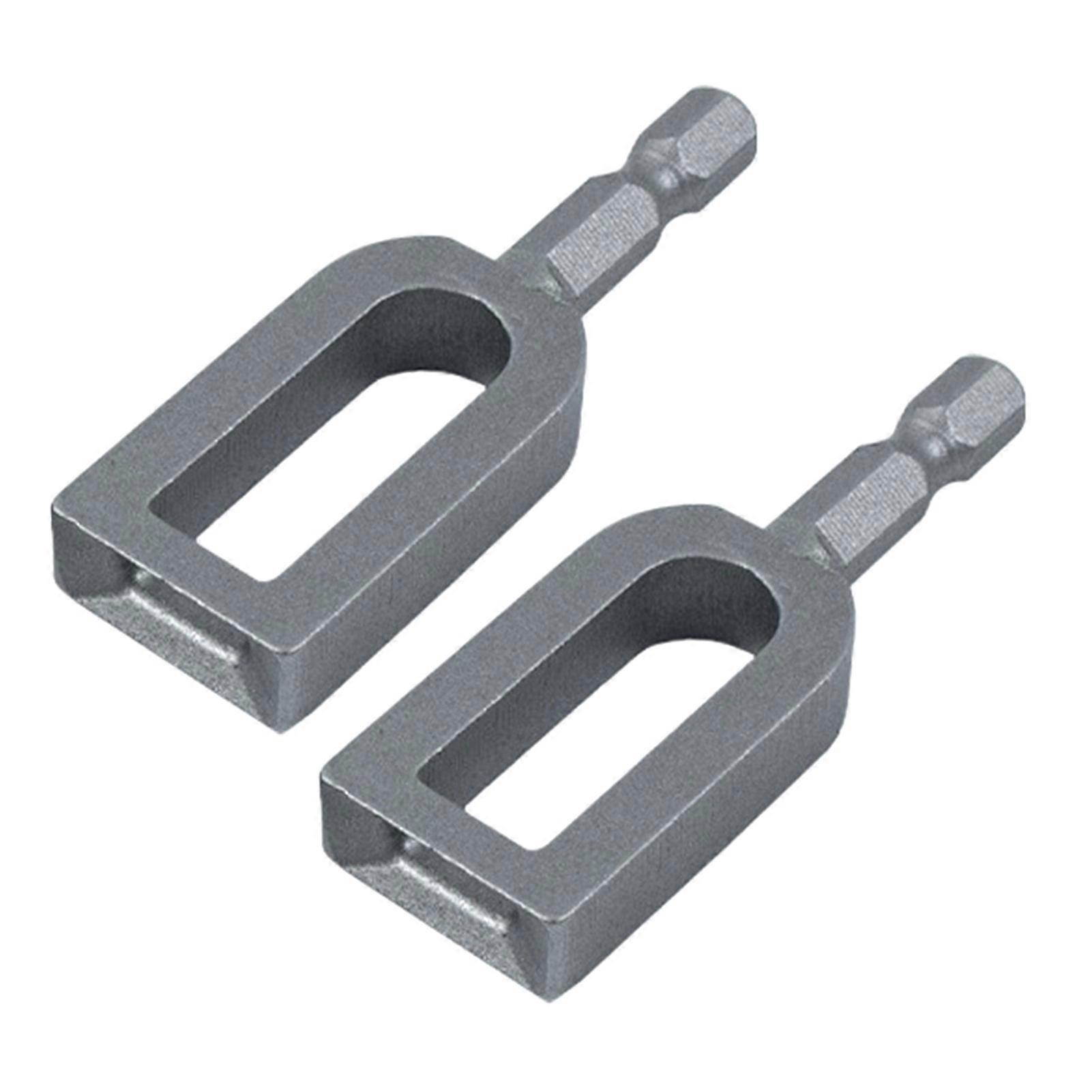 2 Pcs Wire Splicing Tool - Twister for Drill - for Construction Projects