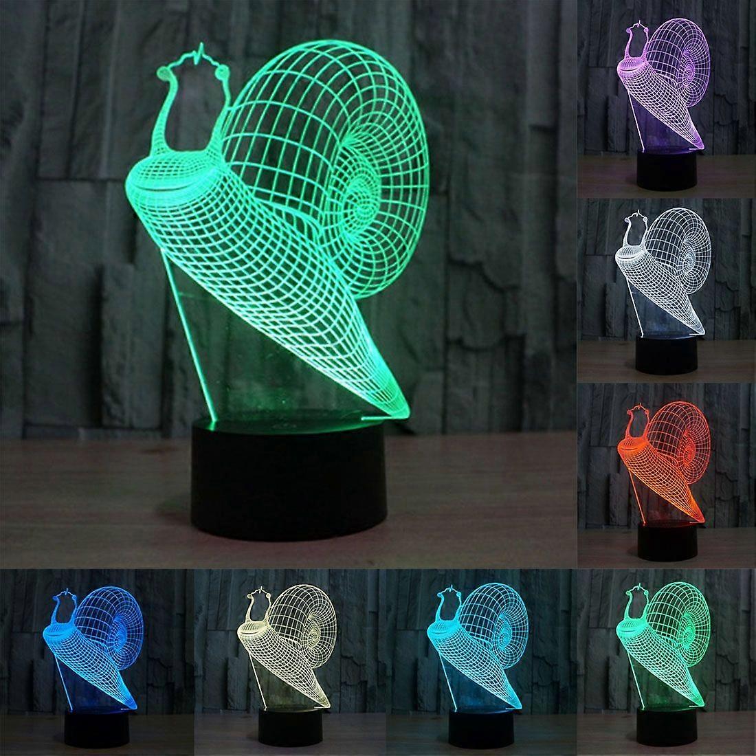 7-Colors 3D Acrylic LED Night Light