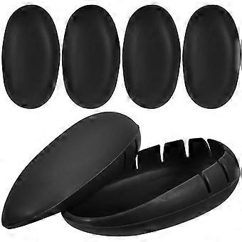 3 Pairs Ear Covers for Hair Dye Protector Dryer Shower Caps Shield Earmuffs Coloring Salon Barber Home Bathing