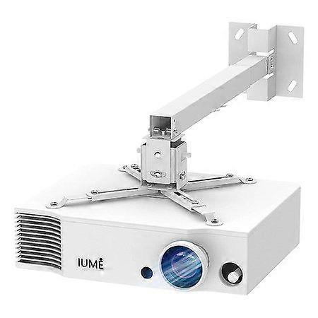 Versatile Adjustable Projector Mount for Wall & Ceiling - Universal Compatibility, Easy Installation, 16.9" to 25.6" Height