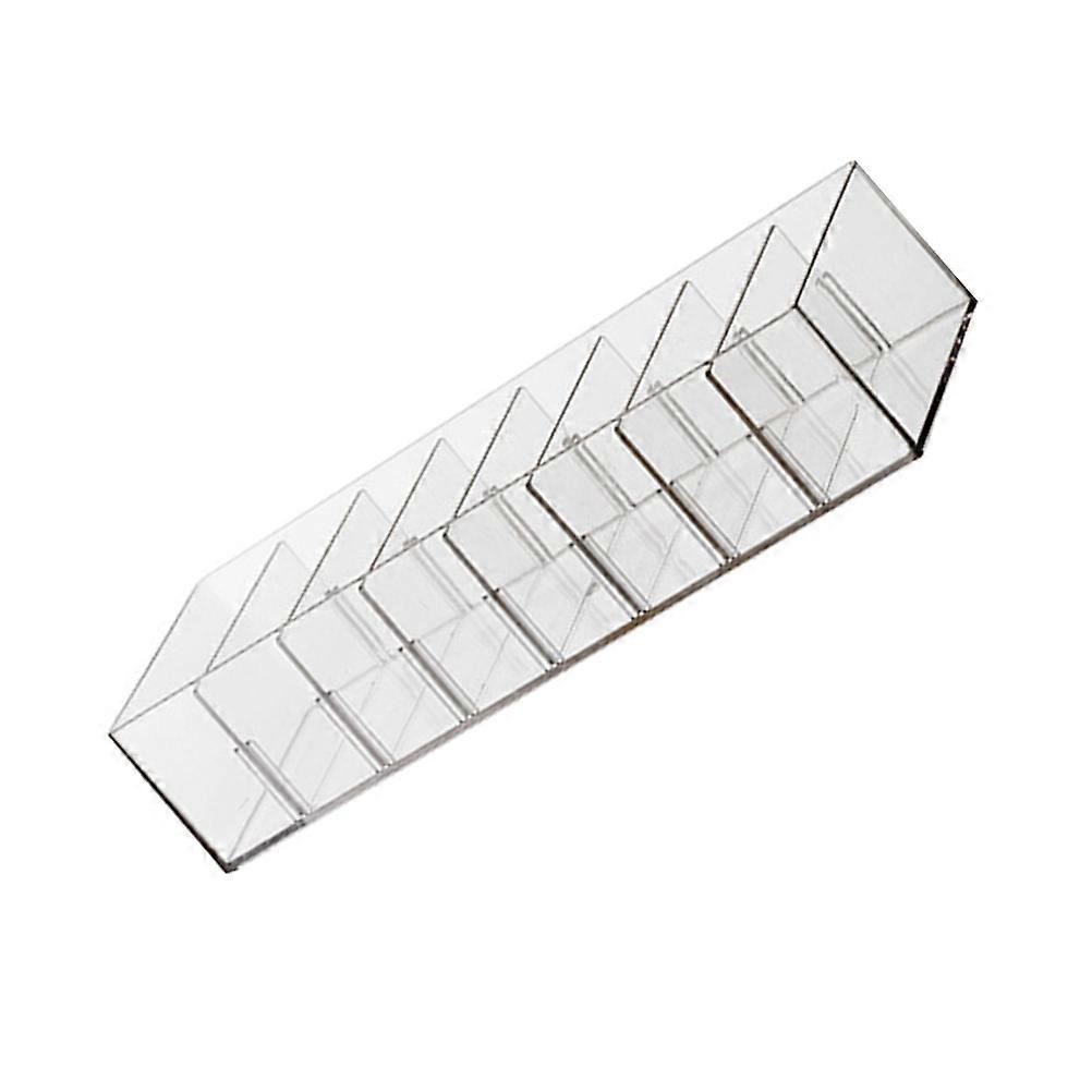1pc Household Cable Storage Box Multi-grid Storage Holder Practical Wire Case