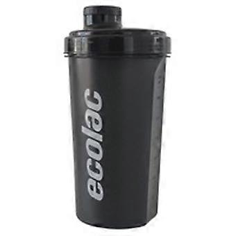 Zwarte ecolac shaker 750 ml 1 stuk