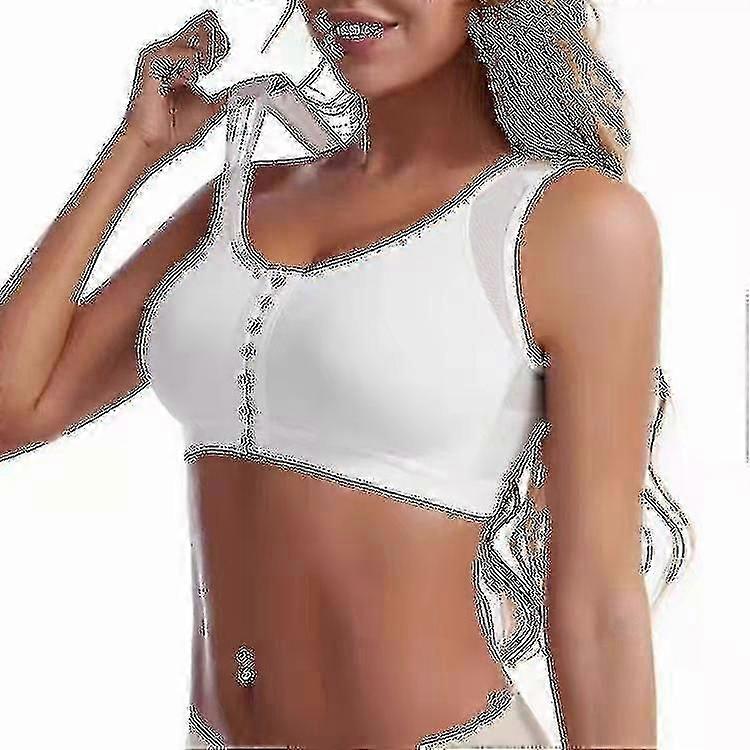 Post Surgical Bra Front Closure Post Surgery Compression Bras