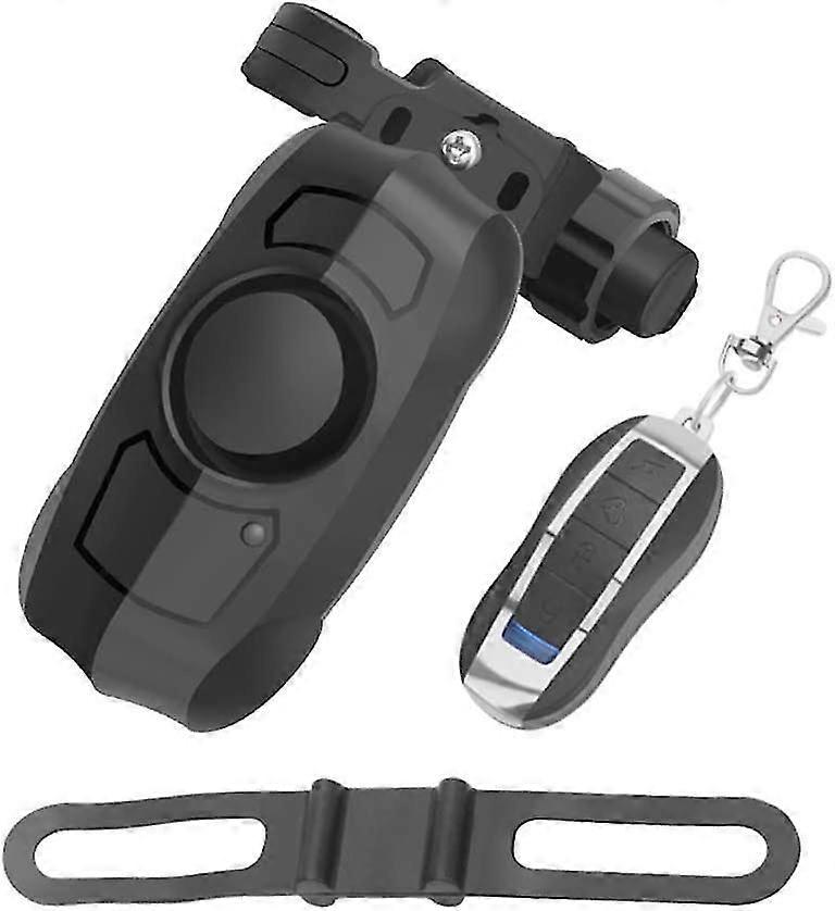 Bike Alarm With Remote Anti-theft Sensor Sensitivity Adjustable Wireless 110db Sos Function