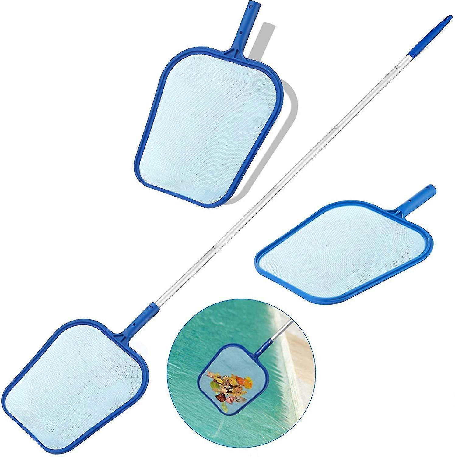 Pool Scoop Net, L, With Pole.