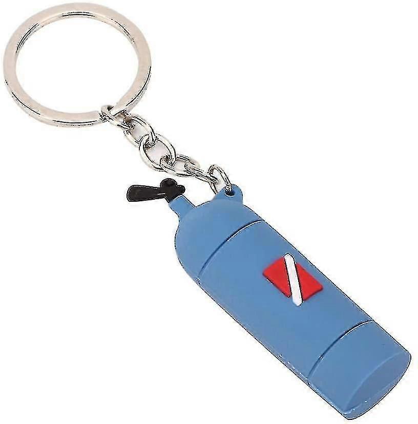 Mini Diving Theme Keychain (blue)