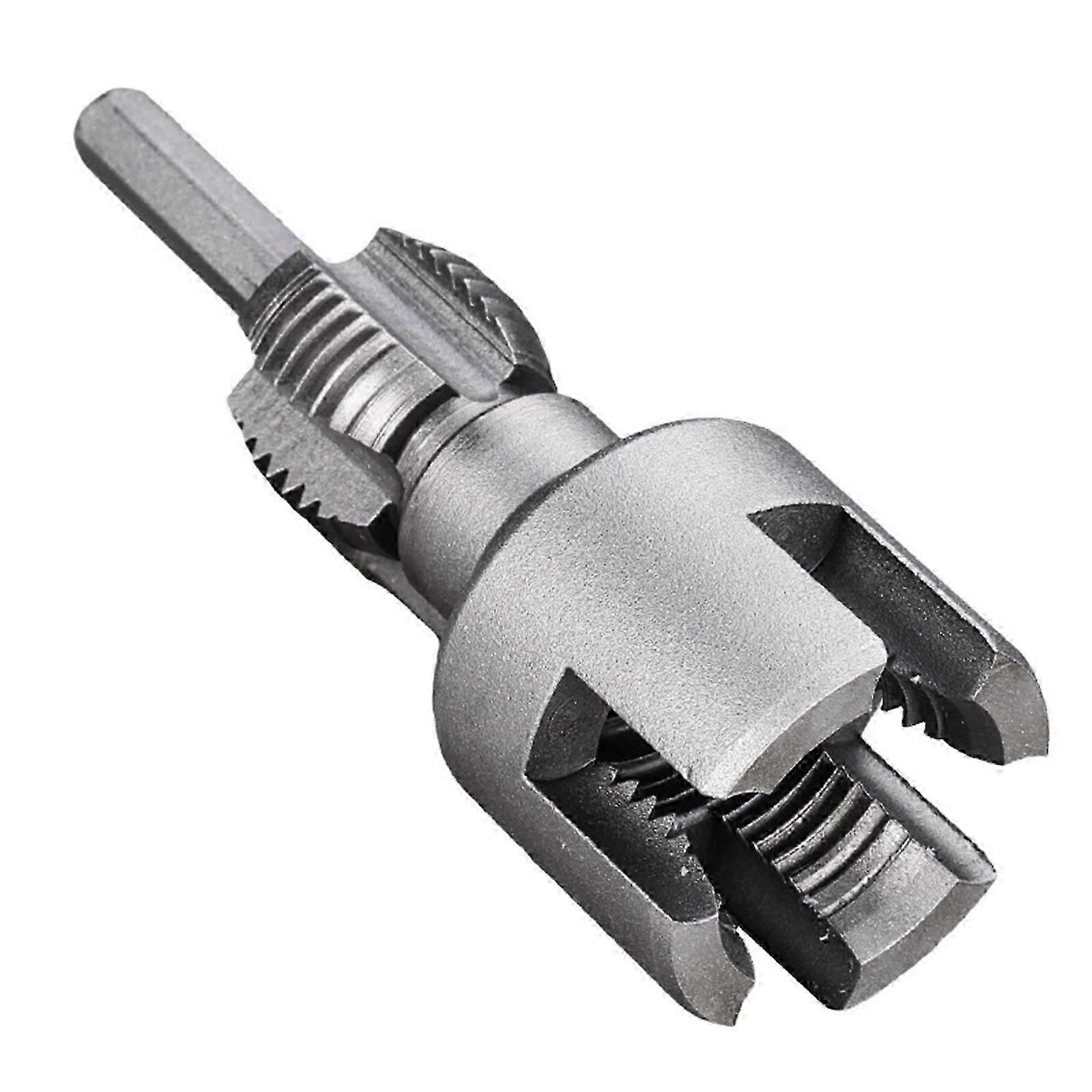 Pipe Threading Tool 1/2" 3/4" Internal & External PVC Pipe Threader for Water Plumbing, Double Function Thread Cutter for Home DIY Projects